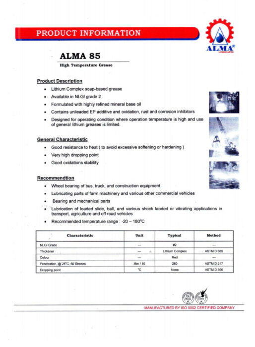 Alma 85 Alma 85